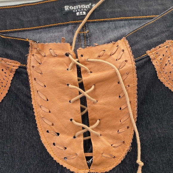 Vintage western style low rise jeans - Picture 3 of 5